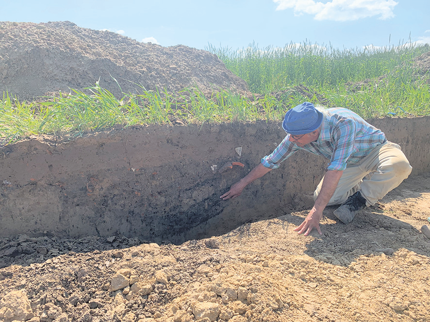 Archäologische Grabungen (Bild 1) in Emerkingen