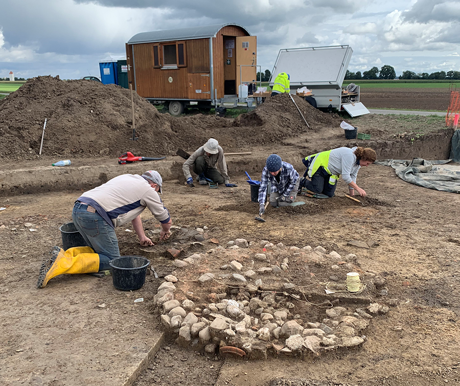 Archäologische Arbeiten in Emerkingen